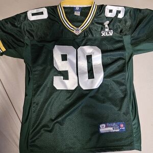 Green Bay Packers BJ Raji Jersey Super Bowl XLV